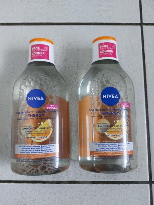 Nivea micellaire water, 2 flessen, nieuw, Handtassen en Accessoires, Uiterlijk | Gezichtsverzorging, Nieuw, Reiniging, Gehele gezicht