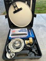 Satellietantenne, Ophalen, Gebruikt