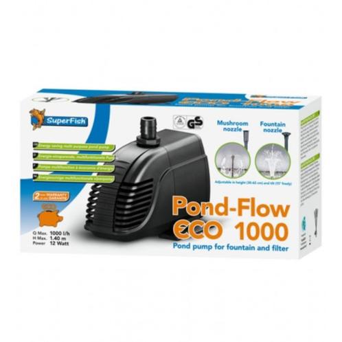 Pompe de grand bassin SuperFish Pond Flow Eco 1000, Jardin & Terrasse, Accessoires pour étangs, Neuf, Autres types, Enlèvement ou Envoi