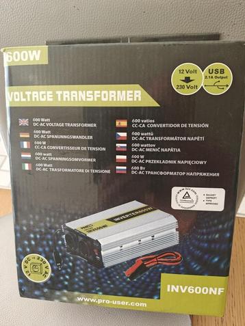 omvormers 12-230 volt beschikbaar voor biedingen