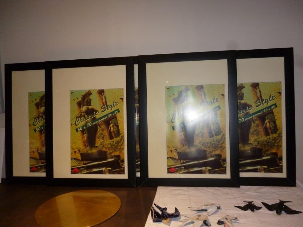 5 fotokaders lijsten kaders voor posters of foto's muurlijst, Ophalen of Verzenden