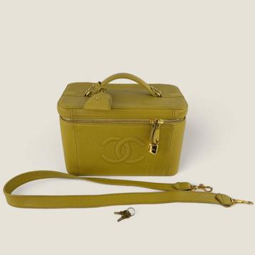 Chanel vanity schoudertas caviar authentiek beschikbaar voor biedingen