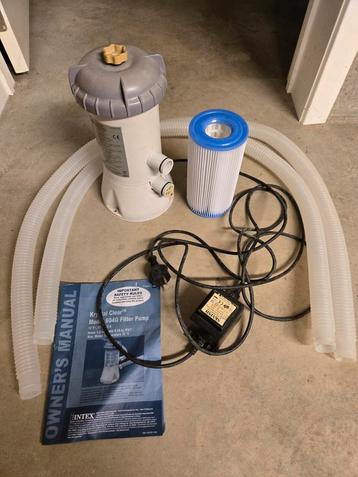 Pompe de piscine Intex modèle 604G, Enlèvement, Comme neuf, Filtre
