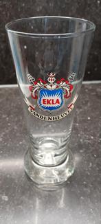 Oud bierglas fluit Ekla Oude brouwerij Vandenheuvel, Ophalen of Verzenden, Zo goed als nieuw