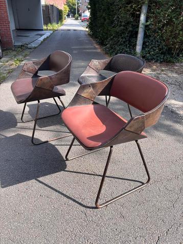 Lot stoelen Rudi Verelst voor Novalux Holland beschikbaar voor biedingen
