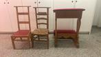 2 kerkstoelen + bidstoel, Ophalen