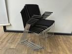 Zwarte stapelbare stoelen Haworth, Antiek en Kunst, Ophalen