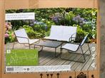 Compleet nieuwe tuinset, Ophalen, 4 zitplaatsen, Bijzettafel, Nieuw