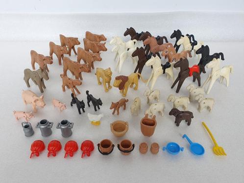 Lot van 38 vintage Playmobil dieren en attributen, Enfants & Bébés, Jouets | Playmobil, Utilisé, Enlèvement ou Envoi