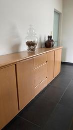 Moderne eetkamer in lichte eik, Ophalen, Gebruikt
