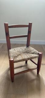 Vintage rotan/houten kinderstoeltje, Kinderen en Baby's, Ophalen, Zo goed als nieuw