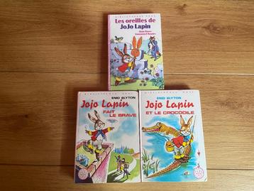 Enid Blyton - 3 livres Jojo Lapin beschikbaar voor biedingen