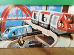 BRIO-treincircuit, Ophalen of Verzenden, Zo goed als nieuw, Gelijkstroom, Treinset