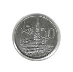 België, 50 Frank 1958 VL, Expo 1958., Enlèvement ou Envoi, Monnaie en vrac, Argent, Argent