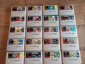 Snes Games beschikbaar voor biedingen