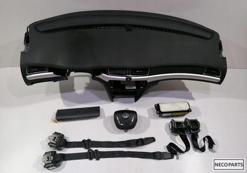SKODA SUPERB 2 AIRBAG AIRBAGSET ORGINEEL OP AANVRAAG, Auto-onderdelen, Dashboard en Schakelaars, Skoda, Gebruikt, Ophalen of Verzenden
