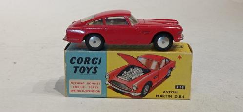 CORGI TOYS ASTON MARTIN DB4 REF 218, Hobby en Vrije tijd, Modelauto's | 1:43, Gebruikt, Auto, Corgi, Ophalen of Verzenden