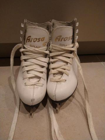 Kunstschaatsen Graf Arosa wit maat 27 beschikbaar voor biedingen