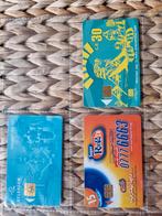 2 Egyptische telefoonkaarten + 1 Belgacom 200 FB, Verzamelen, Telefoonkaarten, Ophalen of Verzenden