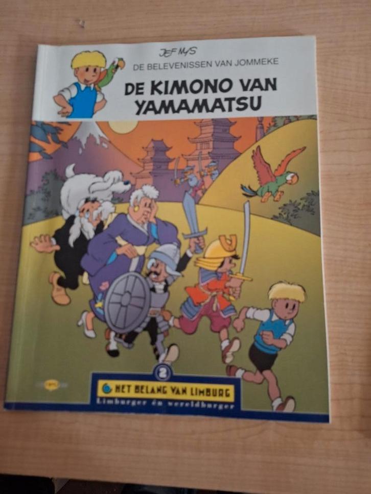 stripboek jommeke  de kimono van yamamatsu, Livres, BD, Comme neuf, Une BD, Enlèvement ou Envoi