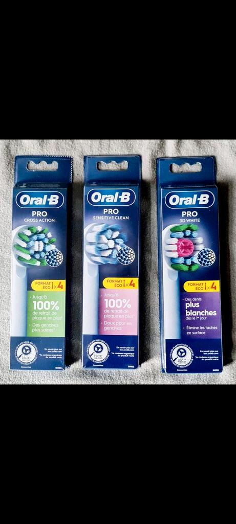 Recharge brossette  à dents Oral B neuf, Handtassen en Accessoires, Uiterlijk | Mondverzorging, Nieuw, Ophalen of Verzenden