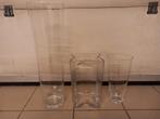 Assortiment glazen vazen., Ophalen