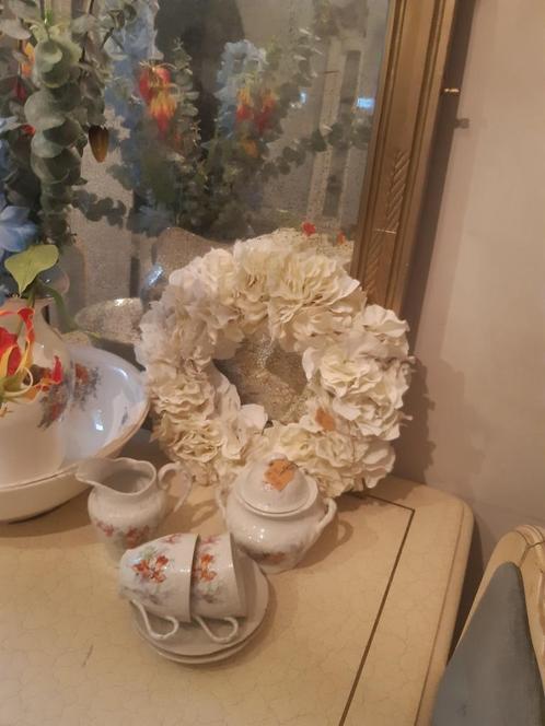 Nieuwe krans van hortensia's zijden bloem, Huis en Inrichting, Woonaccessoires | Kransen, Nieuw, Ophalen of Verzenden