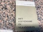 Het STEVENISME in Vlaanderen. T.A. Van Biervliet, Ophalen of Verzenden, Zo goed als nieuw, Maatschappij en Samenleving