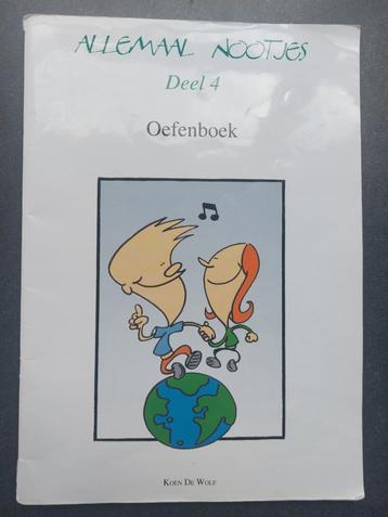 Oefenboek Allemaal Nootjes Deel 4 beschikbaar voor biedingen
