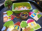 Houten rijgset met veel onderdelen, Kinderen en Baby's, Speelgoed | Houten speelgoed, Ophalen of Verzenden, Zo goed als nieuw