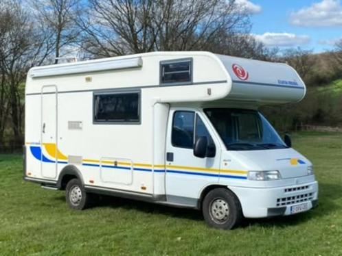 EURAMOBIL KAMPEERBUS, Caravans en Kamperen, Mobilhomes, Particulier, Half-integraal, tot en met 4, Fiat, Diesel, Ophalen
