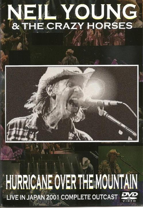 2 dvd's Neil Young - Orkaan over de berg - Japan 200, Cd's en Dvd's, Dvd's | Muziek en Concerten, Zo goed als nieuw, Muziek en Concerten