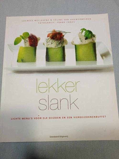 Kookboek: Lekker slank, Livres, Livres de cuisine, Utilisé, Europe, Cuisine saine, Enlèvement ou Envoi