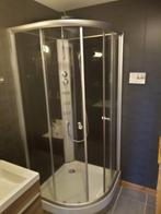 complete kwartronde douchecabine van 90x90, Douche, Glas, Zo goed als nieuw, Ophalen