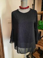Nieuwe zwarte blouse van Terra di Siena, Nieuw, Terra di Siena, Maat 38/40 (M), Ophalen of Verzenden