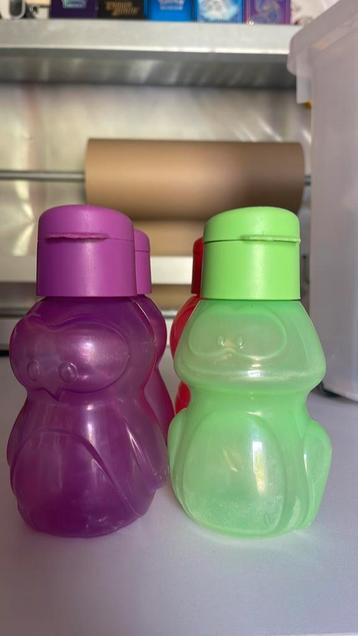 Tupperware ecodrinkflesjes ( dieren ) beschikbaar voor biedingen