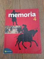 Memoria 4 leerboek geschiedenis, Boeken, Ophalen of Verzenden, Geschiedenis