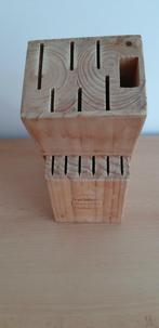 Messenblok leeg.Hoogte 23 cm, Ophalen of Verzenden, Gebruikt