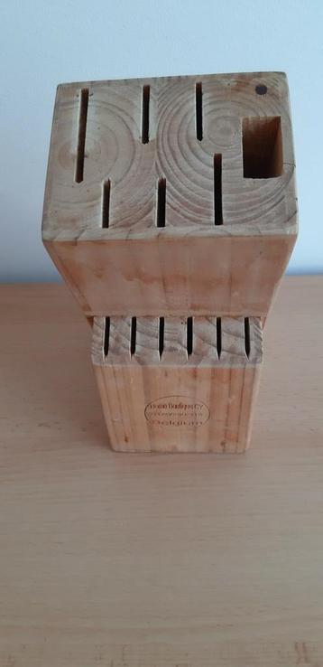 Messenblok leeg.Hoogte 23 cm beschikbaar voor biedingen