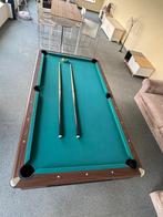Pooltafel in zeer goede staat maat  220x122x80cm, Sport en Fitness, Biljarten en Poolen, Ophalen, Pooltafel, Support@pooltafel.be