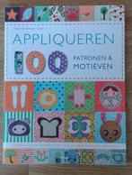 appliqueren, 100 patronen & motieven, Boeken, Hobby en Vrije tijd, Ophalen of Verzenden, Zo goed als nieuw