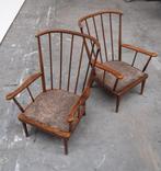 Set van twee vintage franse zetels, Ophalen
