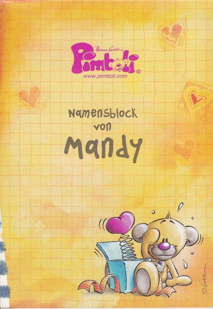 Pimboli restblok Mandy – Generatie 5 met 20 blaadjes., Verzamelen, Diddl, Nieuw, Papier, Kaart of Schrift, Pimboli, Ophalen of Verzenden