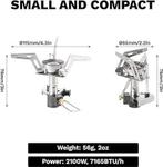 Gasfornuis voor camping | GRATIS LEVERING, Caravans en Kamperen, -, Verzenden, -, Nieuw