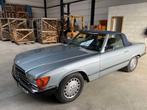 MERCEDES SL380 1984, Autos, Oldtimers & Ancêtres, Argent ou Gris, Cuir, Gris, Automatique