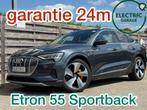 Etron 55 Sportback *Avus Extended*21’*BTW, Automaat, Testrit aan huis, 1800 kg, Leder