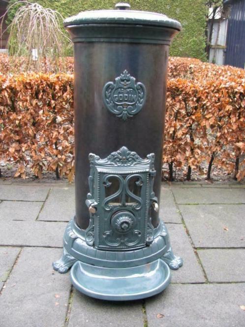 Mooie Grote Godin hout en/of kolen kachel type 3721 (10KW), Huis en Inrichting, Kachels, Zo goed als nieuw, Vrijstaand, Allesbrander
