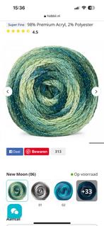 Hobby wol met glitters slecht 10€ per bol indien u 4 te koop, Nieuw, Ophalen of Verzenden