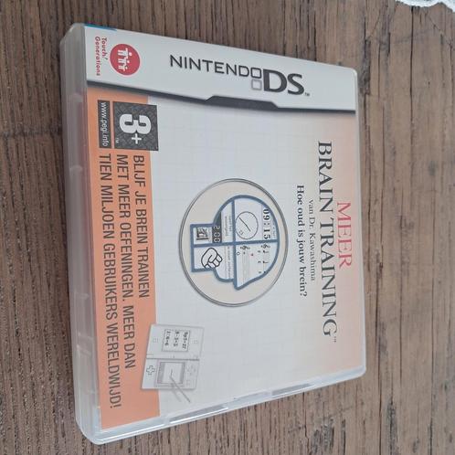 Dr. Kawashima's - Meer brain training, NDS, Games en Spelcomputers, Games | Nintendo DS, Gebruikt, Puzzel en Educatief, Vanaf 3 jaar