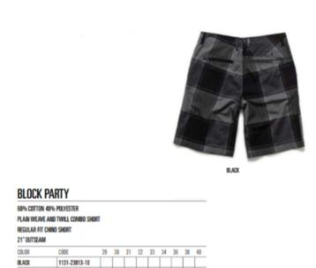 PROMO -78% - Alpinestars Block Party walkshorts model Chino beschikbaar voor biedingen
